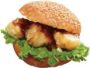 刻み玉ねぎと黒酢のフィッシュバーガー 刻み玉ねぎと黒酢のフィッシュバーガー